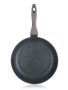 Frying pan 28x5.3cm METALLIC PLATINUM