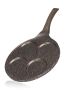Frying pan for 4 pancakes 26cm Granite Dark Brown