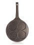 Frying pan for 4 pancakes 26cm Granite Dark Brown