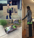 Furniture carrying straps