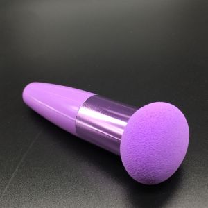 Gąbka, blender do makijażu w kształcie grzyba - fioletowa