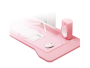 Gaming chair and desk 100 x 60 - pink set