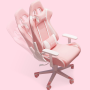 Gaming chair and desk 100 x 60 - pink set