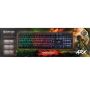 Gaming Keyboard mambrane wired DEFENDER ARX GK-196L LED
