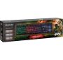 Gaming Keyboard mambrane wired DEFENDER ARX GK-196L LED