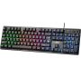 Gaming Keyboard mambrane wired DEFENDER ARX GK-196L LED