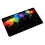 Gaming mouse and keyboard pad for players size 50x100cm - colour splash