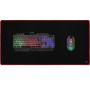 Gaming pad for mouse and keyboard DEFENDER GAMING BLACK ULTRA XXL 900x450x3mm