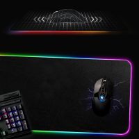 Gamingowa podkładka pod myszkę i klawiaturę dla graczy RGB LED rozm. 30x80cm