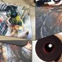 Gamingowa podkładka pod myszkę i klawiaturę dla graczy rozm 30x80cm - serce