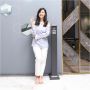 Garbage pillar / ashtray - silver