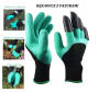 Garden gloves with claws