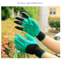 Garden gloves with claws