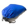 Garden picnic hammock outdoor survival mosquito net - blue and grey