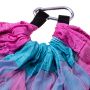 Garden picnic hammock outdoor survival mosquito net - pink blue