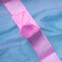 Garden picnic hammock outdoor survival mosquito net - pink blue