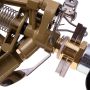 Garden pulsating metal sprinkler 360 hammered in