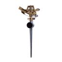 Garden pulsating metal sprinkler 360 hammered in