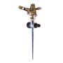 Garden pulsating metal sprinkler 360 hammered in