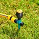 Garden Sprinkler 360 hammered in