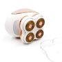 GARETT BEAUTY SHINE body shaver white and pink