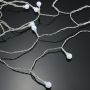 Garland / LED string lights - blue color