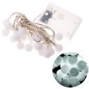 Garland / LED string lights - white