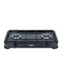 Gas cooker PROMIS KG200 BLACK WITHOUT REDUCER