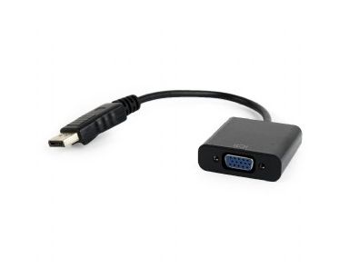 Gembird A-DPM-VGAF-02 video cable adapter VGA (D-Sub) DisplayPort Black