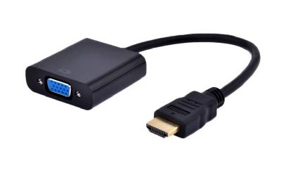 Gembird A-HDMI-VGA-03 video cable adapter 0.15 m HDMI Type A (Standard) VGA (D-Sub) Black