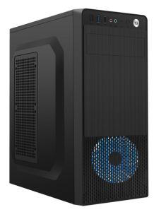 Gembird ATX case Fornax 150B USB 3.0 blue fan Desktop Black