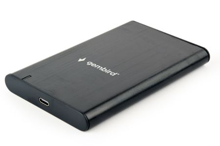 Gembird EE2-U3S-6 storage drive enclosure HDD/SSD enclosure Black 2.5