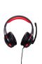 GEMBIRD GEMBIRD GAMING SŁUCHAWKI USB 5.1 Z SYSTEMEM SURROUND CZARNO/CZERWONE, MIKROFON, REGULACJA GŁOŚNOŚCI