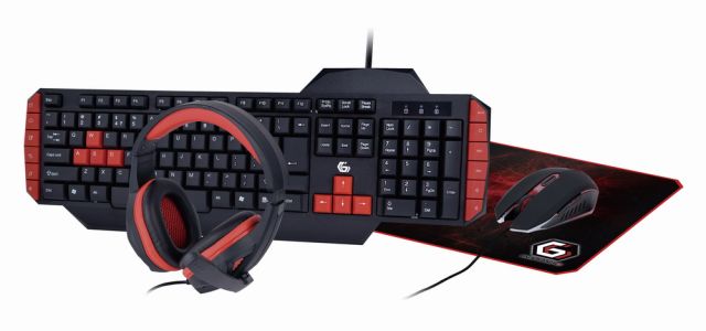 Gembird GGS-UMG4-02 Ultimate 4-in-1 Gaming kit, US layout
