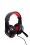 Gembird GHS-U-5.1-01 headphones/headset Head-band Black, Red