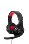 Gembird GHS-U-5.1-01 headphones/headset Head-band Black, Red