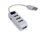 GEMBIRD HUB USB 2.0 4 PORTY Z PRZEŁĄCZNIKIEM UHB-U2P4-21