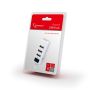 GEMBIRD HUB USB 2.0 4 PORTY Z PRZEŁĄCZNIKIEM UHB-U2P4-21