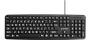 Gembird KB-US-103 Standard keyboard with BIG letters, US layout, black
