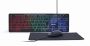 Gembird KBS-UML-01 3-in-1 backlight desktop set, black, US layout