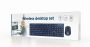 Gembird KBS-WCH-03 keyboard RF Wireless + USB QWERTY English Black