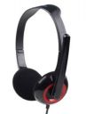 Gembird MHS-002 headphones/headset Head-band 3.5 mm connector Black, Red
