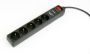 Gembird SPF5-C-15 surge protector 5 AC outlet(s) 250 V 4.5 m Black