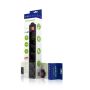 Gembird SPG5-C-5 power extension 1.5 m 5 AC outlet(s) Black