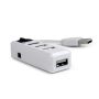 Gembird UHB-U2P4-21 interface hub USB 2.0 White