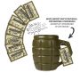 Giant Pomegranate Mug - Green