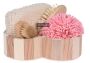 Gift basket SPA set washcloth massage gift - 4 elements