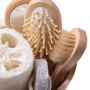 Gift basket SPA set washcloth massage gift - 6 items