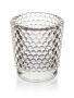 Glass candle holder BUBBLES 5,5x6cm