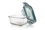 Glass container EVO 12x12cm, 420ml